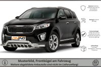 Frontbügel mit Unterbodenschutz für KIA Sorento III 2015-2018 70mm breit Gutachten