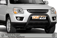 Frontbügel für KIA Sportage 2006-2009 SCHWARZ 70mm Frontschutzbügel