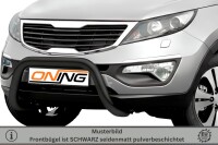 Frontbügel für KIA Sportage 2011-2015 SCHWARZ 70mm Frontschutzbügel