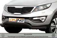 Frontbügel für KIA Sportage 2011-2015 SCHWARZ 70mm breit Frontschutzbügel Gutachten