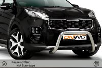 Frontbügel für KIA Sportage 2015-2018 70mm Frontschutzbügel Edelstahl Gutachten
