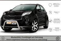 Frontbügel für KIA Sportage 2015-2018 70mm Frontschutzbügel Edelstahl Gutachten