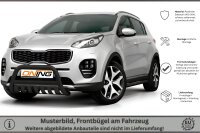 Frontbügel mit Unterfahrschutz für KIA Sportage 2015-2018 SCHWARZ 70mm Edelstahl Gutachten