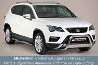 Frontbügel Edelstahl für Seat Ateca Bj.18-20 63mm mit Gutachten Frontschutzbügel