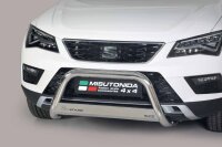 Frontbügel Edelstahl für Seat Ateca Bj.18-20 63mm mit Gutachten Frontschutzbügel
