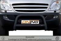 Frontbügel Querstreben für Mercedes Sprinter W906 2006-2018 SCHWARZ Ø70mm Gutachten