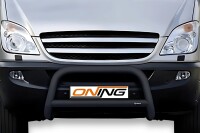 Frontbügel Querstreben für Mercedes Sprinter W906 2006-2018 SCHWARZ Ø70mm Gutachten