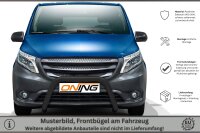Frontbügel für Mercedes Vito W447 2014-2020 SCHWARZ 70mm Gutachten