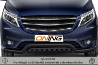 Frontbügel Unterfahrschutz für Mercedes Vito W447 2014-2024 SCHWARZ 70mm breit