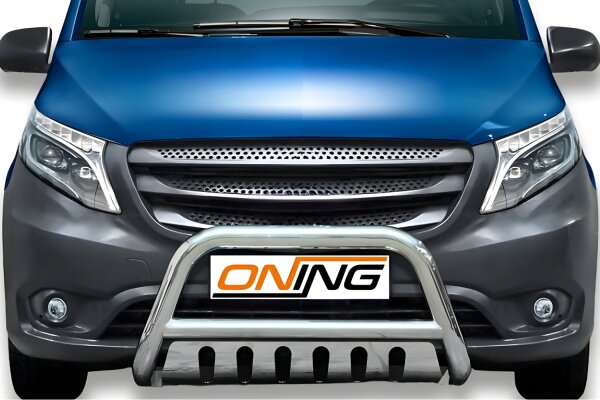 Frontbügel mit Unterfahrschutz für Mercedes Vito W447 2014-2020 70mm Gutachten