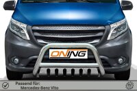 Frontbügel mit Unterfahrschutz für Mercedes Vito W447 2014-2020 70mm Gutachten