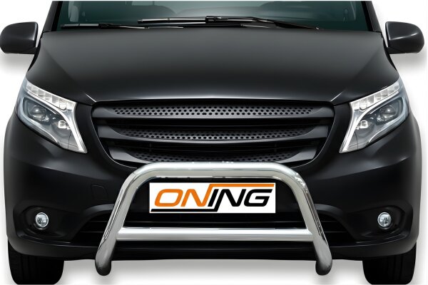 Frontbügel mit Querstrebe für Mercedes Vito W447 2014-2020 70mm Gutachten