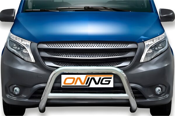 Frontbügel mit Querstreben für Mercedes Vito W447 2014-2020 70mm Gutachten