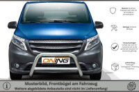 Frontbügel mit Querstrebe für Mercedes Vito W447 2014-2020 70mm Gutachten