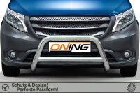 Frontbügel mit Querstreben für Mercedes Vito W447 2014-2020 70mm Gutachten