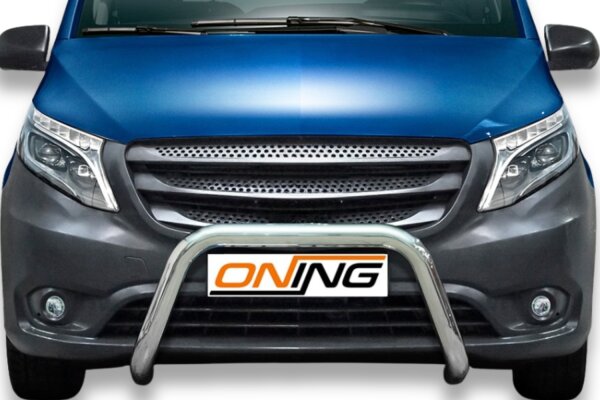 Frontbügel für Mercedes Vito W447 84KW 2014-2020 70mm Frontschutzbügel Gutachten