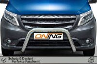 Frontbügel für Mercedes Vito W447 84KW 2014-2020 70mm Frontschutzbügel Gutachten