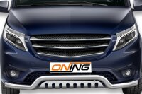 Frontbügel mit Unterfahrschutz für Mercedes...