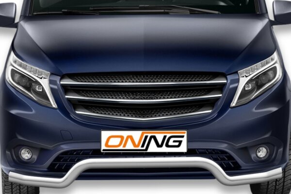 Frontbügel für Mercedes Vito W447 2014-2024 70mm breit Frontschutzbügel Gutachten