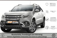 Frontbügel mit Unterbodenschutz für Mercedes X-Klasse W470 SCHWARZ 70mm Gutachten