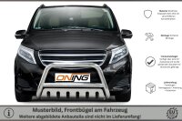 Frontbügel mit Unterfahrschutz für Mercedes V-Klasse W447 2014-2019 70mm Gutachten