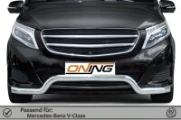 Frontbügel für Mercedes V-Klasse W447 2014-2019 70mm breit Frontschutzbügel Gutachten