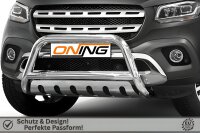 Frontbügel Unterfahrschutz für Mercedes X-Klasse W470 70mm Gutachten