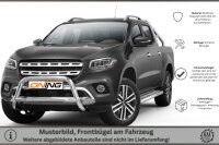 Frontbügel mit Querstreben für Mercedes X-Klasse W470 70mm Frontschutzbügel Gutachten