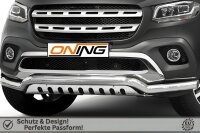 Frontbügel mit Unterfahrschutz für Mercedes X-Klasse W470 70mm breit Gutachten