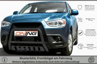 Frontbügel mit Unterfahrschutz für Mitsubishi ASX 2010-2013 SCHWARZ 60mm Gutachten