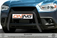 Frontbügel für Mitsubishi ASX 2010-2013 SCHWARZ 60mm Frontschutzbügel