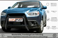 Frontbügel für Mitsubishi ASX 2010-2013 SCHWARZ 60mm Frontschutzbügel