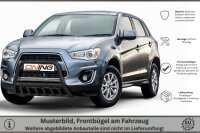 Frontbügel mit Unterbodenschutz für Mitsubishi ASX 2013-2017 SCHWARZ 60mm Gutachten