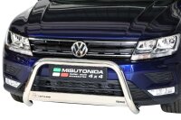 Frontbügel Edelstahl für VW Tiguan AD1 Bj.2016- Ø63mm mit Gutachten Frontschutzbügel