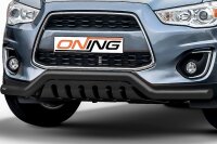 Frontbügel mit Unterfahrschutz für Mitsubishi ASX 2013-2017 SCHWARZ 70mm breit