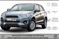 Frontbügel mit Unterfahrschutz für Mitsubishi ASX 2013-2017 SCHWARZ 70mm breit