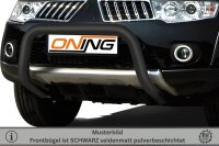 Frontbügel für Mitsubishi L200 2006-2009 SCHWARZ 70mm Frontschutzbügel