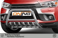 Frontbügel mit Unterbodenschutz für Mitsubishi ASX 2017-2019 60mm Edelstahl Gutachten