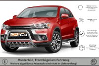 Frontbügel mit Unterbodenschutz für Mitsubishi ASX 2017-2019 60mm Edelstahl Gutachten