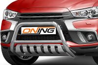 Frontbügel mit Unterfahrschutz für Mitsubishi ASX 2017-2019 60mm Gutachten