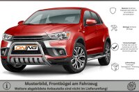 Frontbügel mit Unterfahrschutz für Mitsubishi ASX 2017-2019 60mm Gutachten