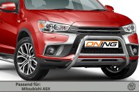 Frontbügel mit Querstreben für Mitsubishi ASX 2017-2019 60mm Frontschutzbügel Gutachten