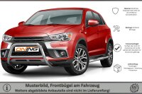 Frontbügel mit Querstreben für Mitsubishi ASX 2017-2019 60mm Frontschutzbügel Gutachten