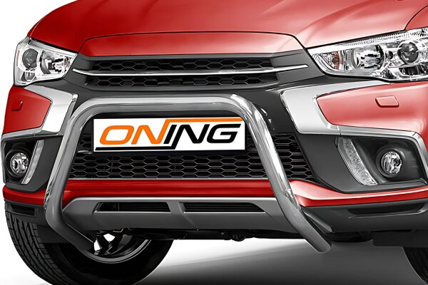 Frontbügel für Mitsubishi ASX 2017-2019 60mm Frontschutzbügel Edelstahl Gutachten