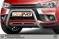 Frontbügel für Mitsubishi ASX 2017-2019 60mm Frontschutzbügel Edelstahl Gutachten