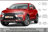 Frontbügel mit Querstreben für Mitsubishi ASX 2017-2019 SCHWARZ 60mm Edelstahl Gutachten