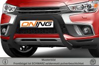 Frontbügel für Mitsubishi ASX 2017-2019 SCHWARZ 60mm Frontschutzbügel Gutachten