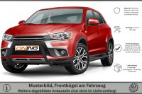 Frontbügel für Mitsubishi ASX 2017-2019 SCHWARZ 60mm Frontschutzbügel Gutachten