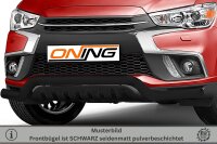 Frontbügel mit Unterfahrschutz für Mitsubishi ASX 2017-2019 SCHWARZ 70mm breit Gutachten