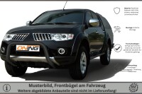 Frontbügel für Mitsubishi L200 2009-2015 SCHWARZ 70mm Frontschutzbügel